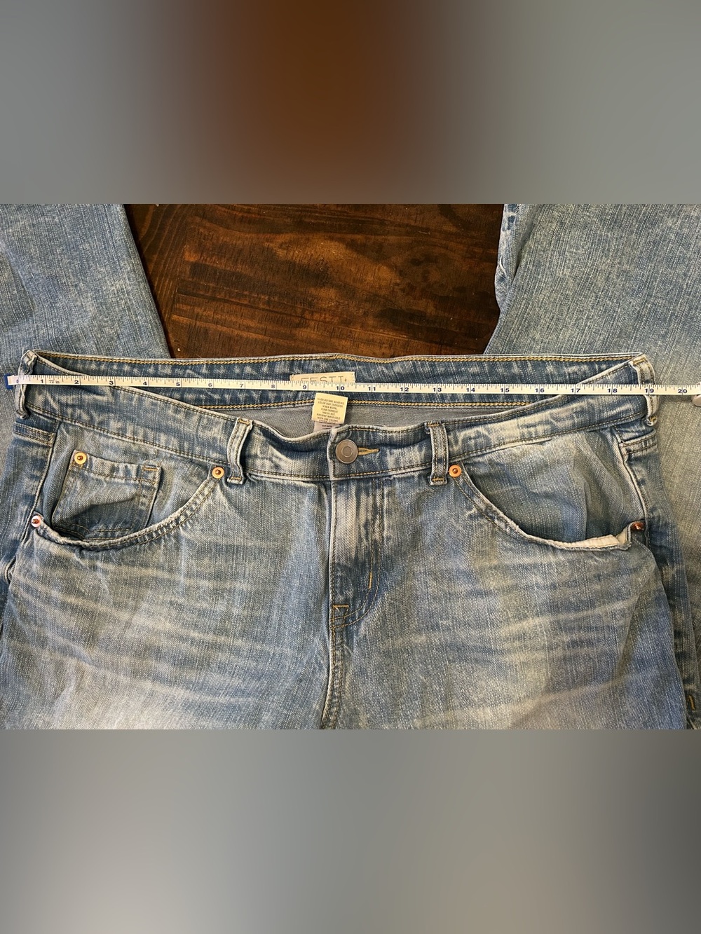 Festi Torrid Light Blue Wide Leg Women's Jeans Size 14 - Picture 4 of 6